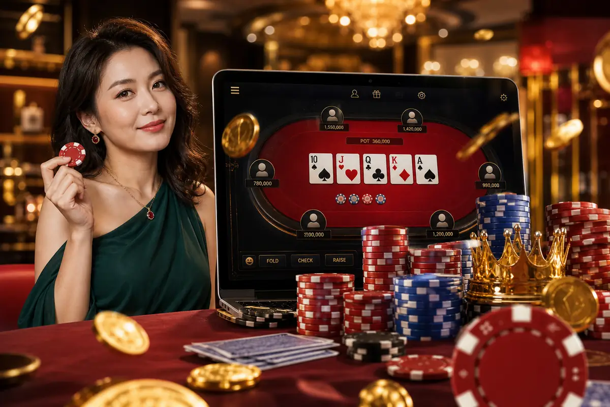 lanbet Live Dealer စားပွဲပေါ် ကစားနေသည်
